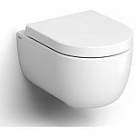 Clou Hammock toilet 49 cm, mat wit + zitting, als 1 set verpakt CL/04.01080.20.01
